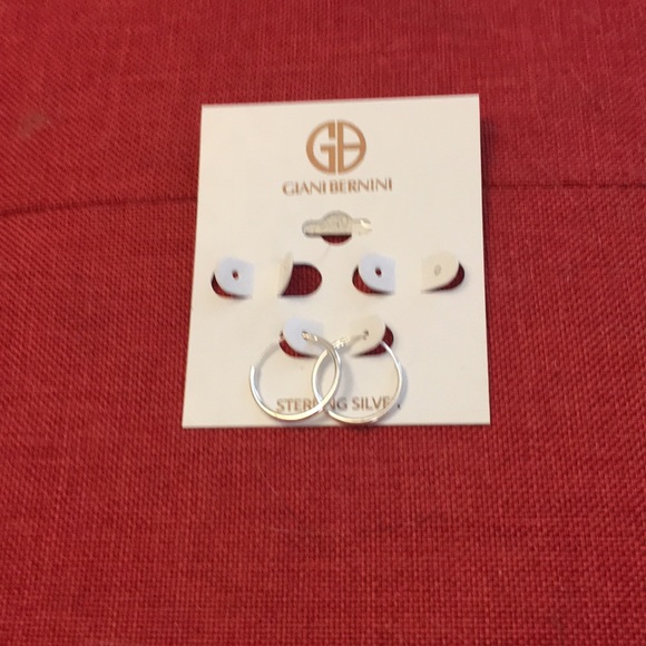 Small silver hoops
